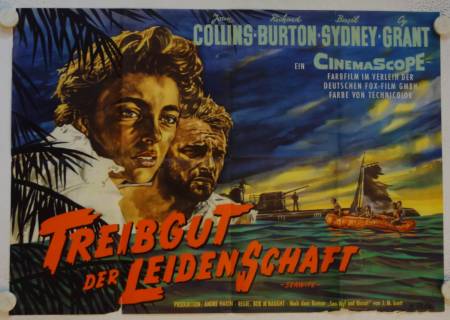 Treibgut der Leidenschaft originales deutsches Filmplakat